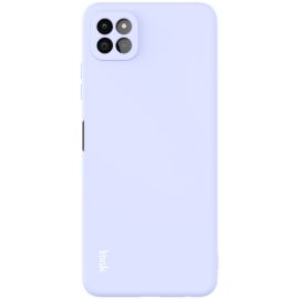 IMAK RUBBER Gumový kryt Samsung Galaxy A22 5G světlemodrý