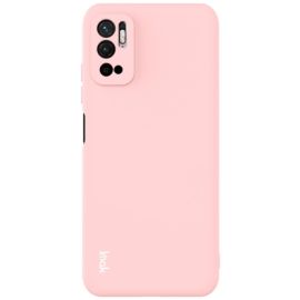 IMAK RUBBER Gumový kryt Xiaomi Redmi Note 10 5G / Poco M3 Pro růžový