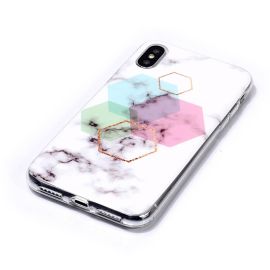 MARBLE Ochranný kryt Apple iPhone X / iPhone XS HEXAGON