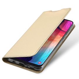 DUX Peňaženkové pouzdro Samsung Galaxy A50 zlaté