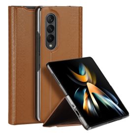 DUX BRIL Pouzdro pro Samsung Galaxy Z Fold 4 5G hnědé