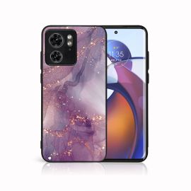 MY ART Ochranný kryt pro Motorola Edge 40 MARBLE