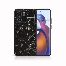 MY ART Ochranný kryt pro Motorola Edge 40 POLYGONAL (150)