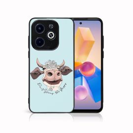 MY ART Ochranný kryt pro Infinix Hot 40i HAPPY COW (181)