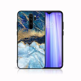 MY ART Silikonový obal Xiaomi Redmi Note 8 Pro BLUE MARBLE (141)