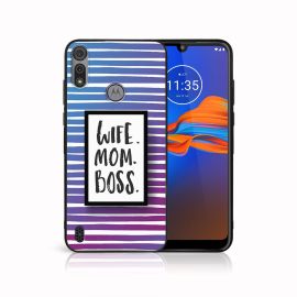 MY ART Silikonový kryt Motorola Moto E6s WIFE (001)