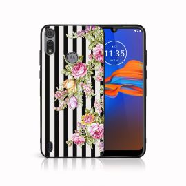 MY ART Silikonový kryt Motorola Moto E6s STRIPS (176)