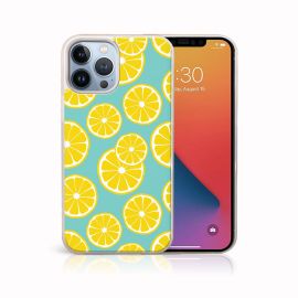 MY ART Silikonový obal Apple iPhone 12 / iPhone 12 Pro LEMON (121)