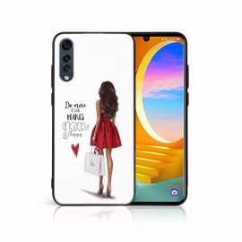 MY ART Ochranný kryt pro LG Velvet RED DRESS (137)