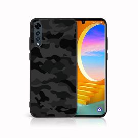 MY ART Ochranný kryt pro LG Velvet BLACK CAMO (234)
