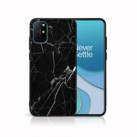 MY ART Ochranný obal OnePlus 8T -BLACK MARBLE (142)