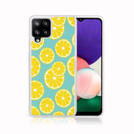 MY ART Silikonový obal Samsung Galaxy A22/M22 LEMON (121)