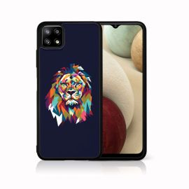 MY ART Silikonový kryt Samsung Galaxy A22 5G LION (046)