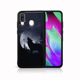 MY ART Ochranný kryt Samsung Galaxy A40 WOLF (044)