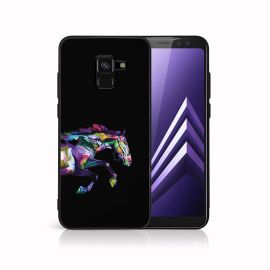 MY ART Ochranný kryt pro Samsung Galaxy A8 2018 (A530) HORSE (249)