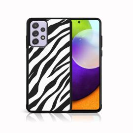 MY ART Silikonový kryt Samsung Galaxy A32 5G / M32 5G ZEBRA (049)