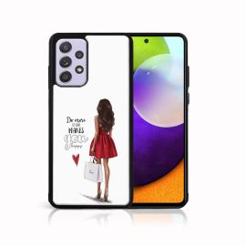 MY ART Silikonový kryt Samsung Galaxy A32 5G /M32 5G RED DRESS (137)