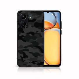 MY ART Ochranný kryt pro Xiaomi Redmi 13C BLACK CAMO (234)