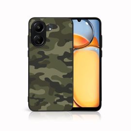 MY ART Ochranný kryt pro Xiaomi Redmi 13C GREEN CAMO (235)