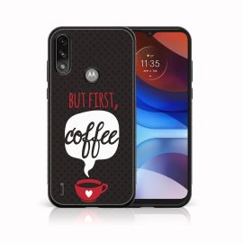 MY ART Silikonový kryt Motorola Moto E7 Power / E7i Power COFFEE (056)