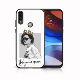 MY ART Silikonový kryt Motorola Moto E7 Power / E7i Power QUEEN (139)