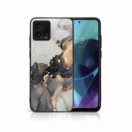 MY ART Ochranný kryt pro Motorola Moto G72 GREY MARBLE (140)