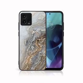 MY ART Ochranný kryt pro Motorola Moto G72 BEIGE (151)