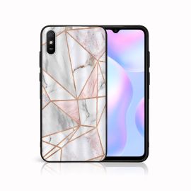 MY ART Silikonový obal Xiaomi Redmi 9A / 9AT PINK MARBLE (143)