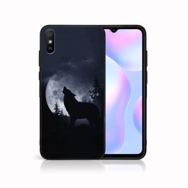 MY ART Silikonový obal Xiaomi Redmi 9A / 9AT WOLF (044)