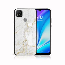MY ART Silikonový obal Xiaomi Redmi 9C WHITE STONE (011)