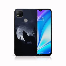 MY ART Silikonový obal Xiaomi Redmi 9C WOLF (044)