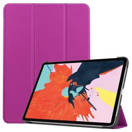 LEATHER zaklapovací obal Apple iPad Air 5 (2022) / 4 (2020) fialový