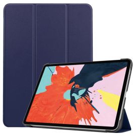LEATHER zaklapovací obal Apple iPad Air 5 (2022) / 4 (2020) tmavomodrý