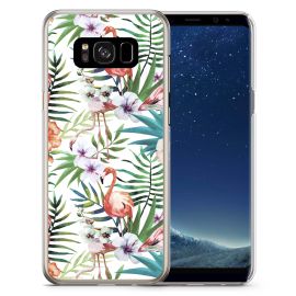 MY ART obal Samsung Galaxy S8 FLAMINGOS (009)