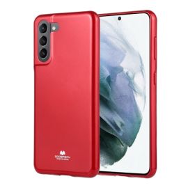 MERCURY JELLY TPU Kryt Samsung Galaxy S21 Plus 5G červený