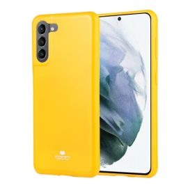 MERCURY JELLY TPU Kryt Samsung Galaxy S21 Plus 5G žlutý
