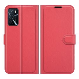 LITCHI Ochranný kryt Oppo A16 / Oppo A16s červený