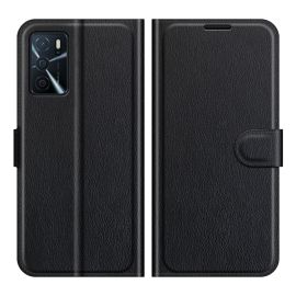 LITCHI Ochranný kryt Oppo A16 / Oppo A16s černý