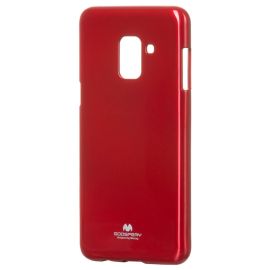 MERCURY JELLY TPU Samsung Galaxy A8 2018 (A530) červený