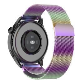MILANESE Kovový řemínek pro Huawei Watch GT 3 Pro 43mm COLORFUL