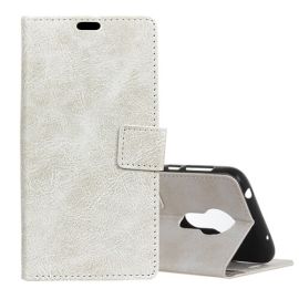 RETRO Peňaženkový obal Motorola Moto G7 Power bílý