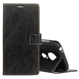 RETRO Peňaženkový obal Motorola Moto G7 černý