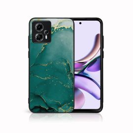 MY ART Ochranný kryt pro Motorola Moto G13 / G23 GREEN MARBLE (145)