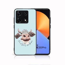MY ART Ochranný kryt pro Infinix Note 30 Pro HAPPY COW (181)