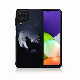 MY ART Silikonový kryt Samsung Galaxy A42 5G WOLF (044)