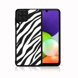 MY ART Silikonový kryt Samsung Galaxy A22 ZEBRA (049)