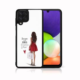 MY ART Silikonový kryt Samsung Galaxy A42 5G RED DRESS (137)