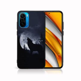 MY ART Silikonový obal Xiaomi Poco F3 WOLF (044)