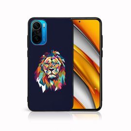 MY ART Silikonový obal Xiaomi Poco F3 LION (046)