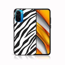 MY ART Silikonový obal Xiaomi Poco F3 ZEBRA (049)